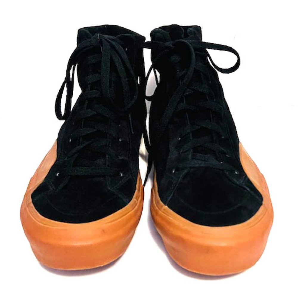 STRAYE MENS skateboard suede black high tops size 11